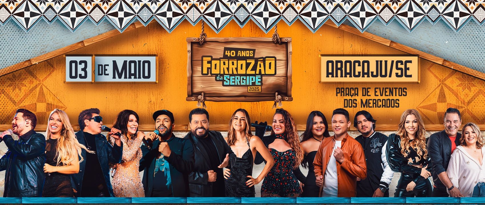 Forrozão 2025: atrações da festa são divulgadas; confira